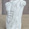 Deko Figur - Torso Mann -  Mann im Umhang - Skulptur Mann