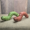 Deko Figur - Raupe - Keramik - Handarbeit