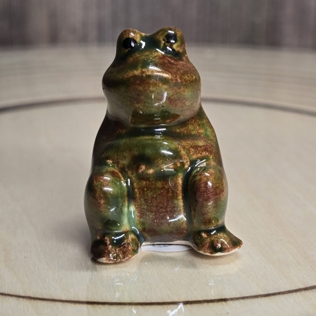 Deko Sammelfigur - Frosch klein - Froschfamilie - Keramik