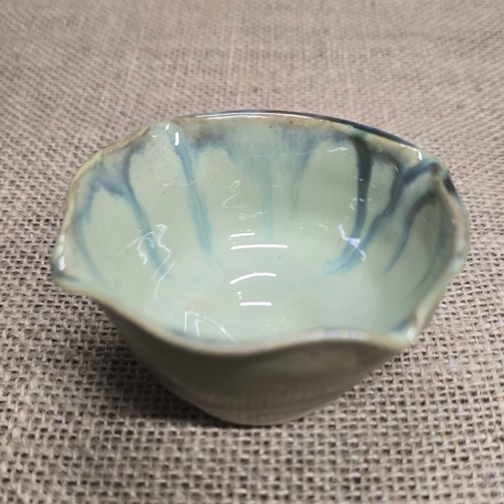 Kleine Keramik Schale-  Dipschale - Handarbeit
