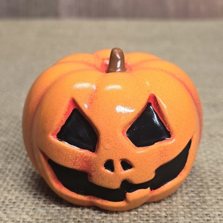 Kürbis Figur- Halloween - Dekoration - Handarbeit