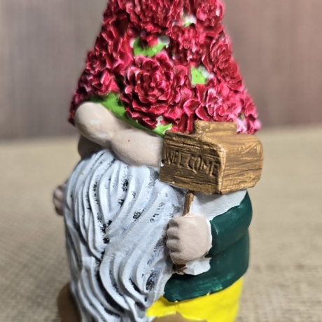 Deko Figur - Zwerg Welcome - Bunt -