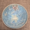 Keramik Vase - Schale - Meeresstil - Muscheln - Seestern