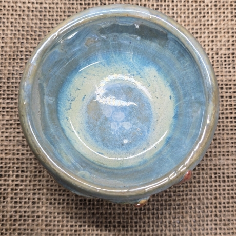 Keramik Schale - Meeresstil - Muschel - Seestern