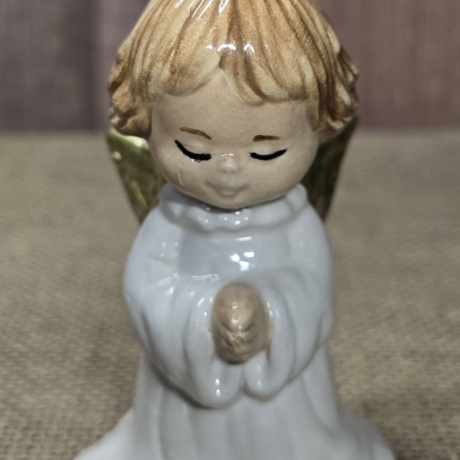 Engel aus Keramik - Schutzengel 2 - Handarbeit