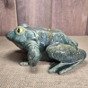 Keramik Frosch - Große Kröte - Handarbeit - Glasiert