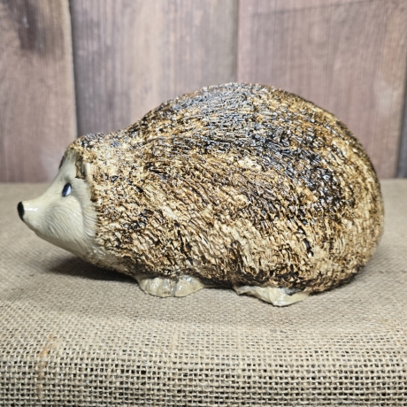 Großer Igel aus Keramik - Deko Figur - Gartendekoration