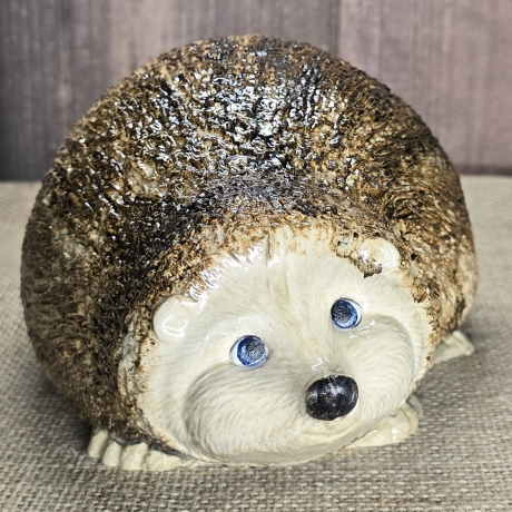Großer Igel aus Keramik - Deko Figur - Gartendekoration