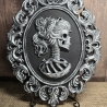 Totenkopf Mann/Frau - Skelett - Silber -