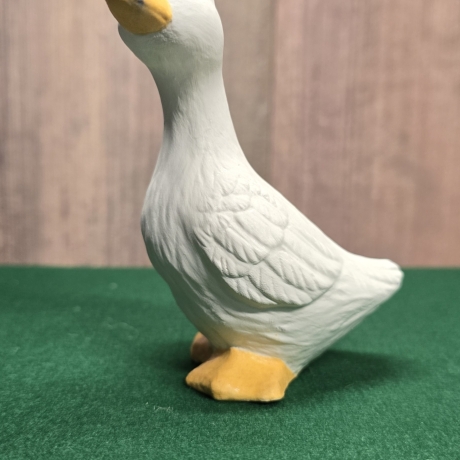 Ente aus Keramik - Gartendekoration - Handarbeit -