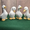 Ente aus Keramik - Gartendekoration - Handarbeit -