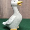 Ente aus Keramik - Gartendekoration - Handarbeit -