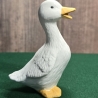 Ente aus Keramik - Gartendekoration - Handarbeit -
