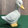 Ente aus Keramik - Gartendekoration - Handarbeit -