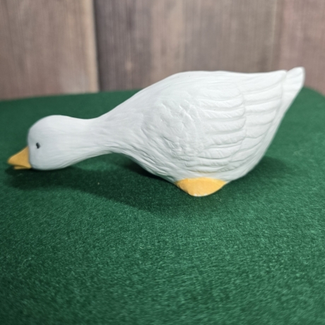 Ente aus Keramik - Handarbeit - Bauernhof - Gartendekoration