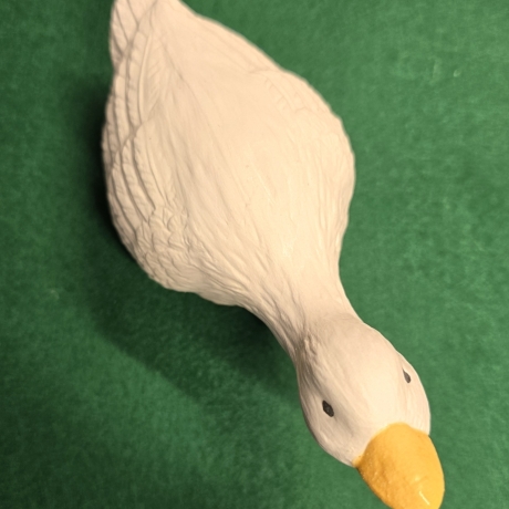 Ente aus Keramik - Handarbeit - Bauernhof - Gartendekoration