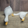 Ente aus Keramik - Kantenhocker - Bauernhof - Gartendekoration
