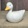 Ente aus Keramik - Gartendekoration - Handarbeit -