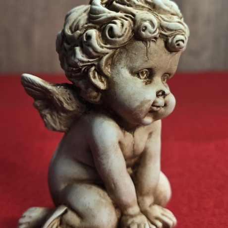 Engel 1 - Figur - Handbemalt -