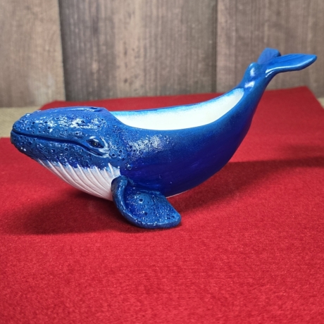 Blauwal Schale - Handarbeit -