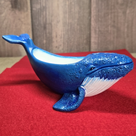 Blauwal Schale - Handarbeit -