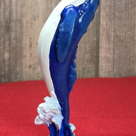 Blauwal - Skulptur - Statue - Figur