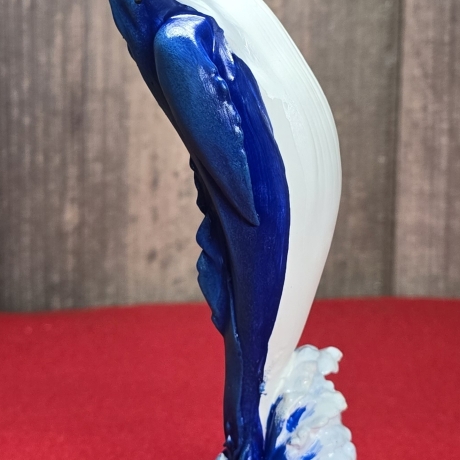 Blauwal - Skulptur - Statue - Figur