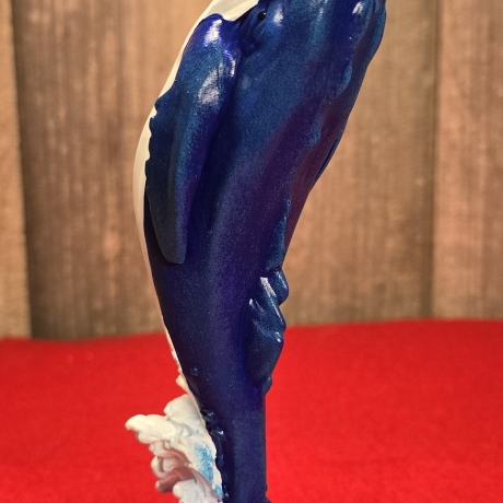 Blauwal - Skulptur - Statue - Figur