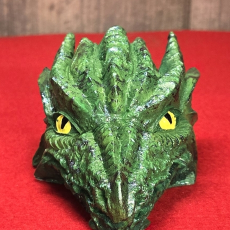 Drachenkopf - Dekoration - Figur