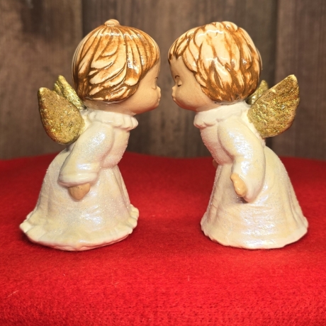 Engel aus Keramik - Schutzengel 5 - Handarbeit -