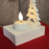 Einschieber für Teelichthalter - Tannenbaum Klein - Tischdeko