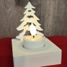 Einschieber für Teelichthalter - Tannenbaum Klein - Tischdeko
