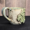 Keramik Becher - Kaffeetasse - Drache - Handgeformt