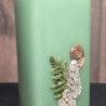 Dekorative Kerze - Pilz - kleine Schnecke - Zweig - 3D Motiv - 