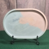 Dekoteller Bunt - Oval -