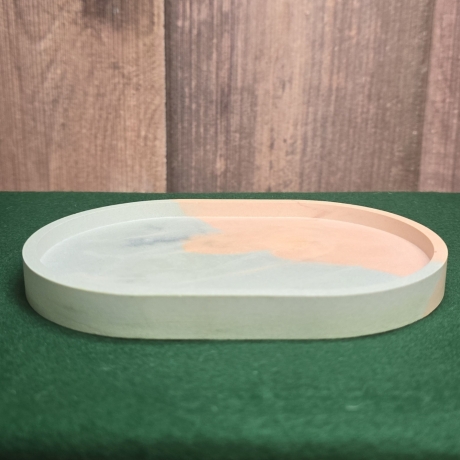 Dekoteller Bunt - Oval -