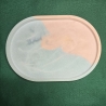 Dekoteller Bunt - Oval -