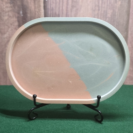 Dekoteller Bunt - Oval -