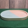 Dekoteller Bunt - Oval -