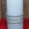 Winter/Weihnachtskerzen - Winterzauber 3 - Blautöne -Handgegossen