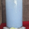Winter/Weihnachtskerzen - Schneezauber 3 - Blautöne -Handgegossen