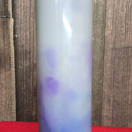 Dekorative Kerze - Polarlichter - Handgegossen -