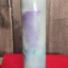 Dekorative Kerze - Polarlichter - Handgegossen -