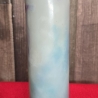 Dekorative Kerze - Polarlichter - Handgegossen -