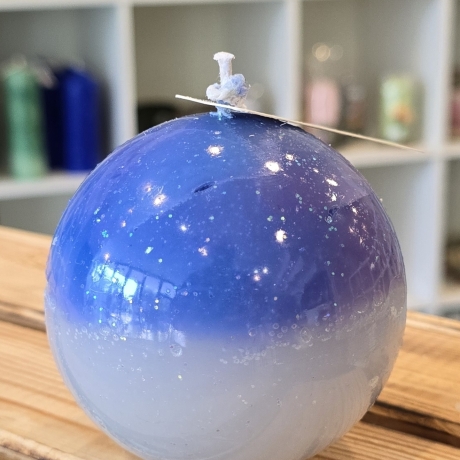 Dekorative Kerze - Galaxie 9  - Handgegossen -