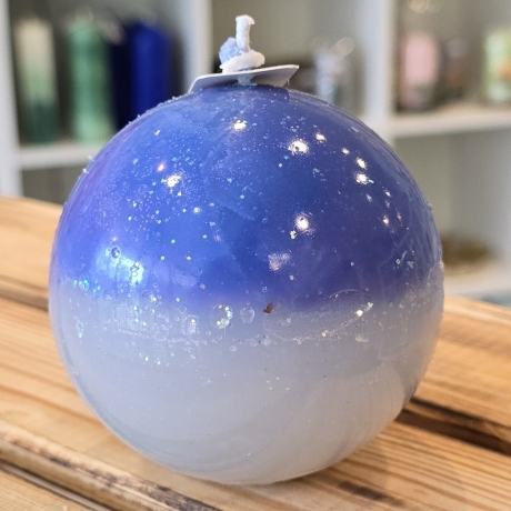 Dekorative Kerze - Galaxie 9  - Handgegossen -