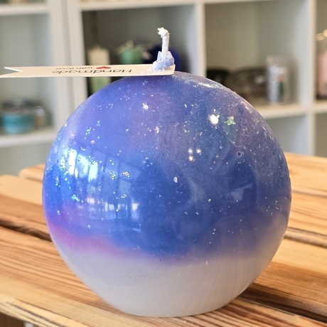 Dekorative Kerze - Galaxie 13 - Handgegossen - Oval