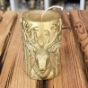 Winter/Weihnachtskerze - Hirsch - Tannenbaum -