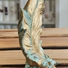 Feder Skulptur - Figur - Handarbeit -