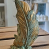 Feder Skulptur - Figur - Handarbeit -